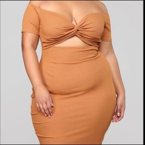 Fashion Nova Curve Plus Mini Dress - Summer 🔥